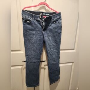 Lee Women's Blue Jeans Size 14 Short